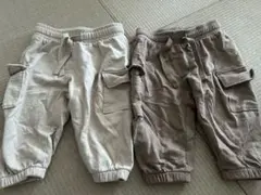 H&Mベビー 68カーゴパンツ 2点セット