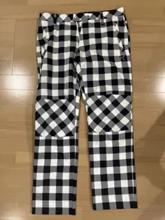 PUMA チェック柄 ゴルフパンツ