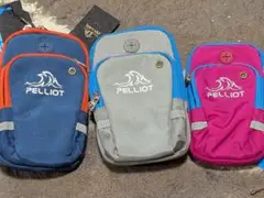 新品　PELLIOT 防水ランニングポーチ　3色セット