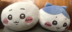 ちいかわ　もっちるねそべりBIGぬいぐるみ　ちいかわ・ハチワレ