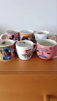❇Disneyresort　スーベニアカップ❇ 　6個セット　コーヒーカップ