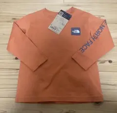 THE NORTH FACE 長袖カットソー オレンジ