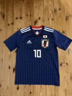 美品、オーセンティック】日本代表 2018W杯 ユニフォーム 長谷部誠 L