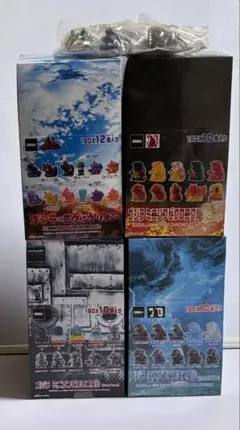 s*h様 ゴジラ⭐︎ミニソフビクロニクル⭐︎未開封セット