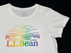 LLBean レインボーロゴ Tシャツ レディース XLのサムネイル