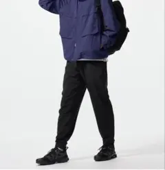 UNIQLO ユニクロ　ウルトラストレッチアクティブジョガーパンツ　XL 黒