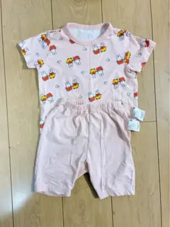 UNIQLO 80cm ミッフィー ベビーパジャマ半袖
