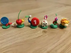 ピクミン チョコエッグ6体+テラリウム2個+マグネット11枚