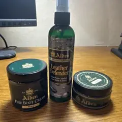 Alden 靴クリーム防水スプレーセット　【未使用】