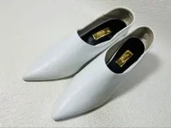 MH38◆新品◆Le Talon GRISE レザーウェッジパンプス 25.0