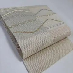 正絹 夏の絽 開き名古屋帯 【抽象模様】 - メルカリ