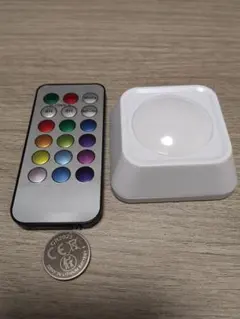 【Switchbot向け？】リモコン付き LEDライト マルチカラー