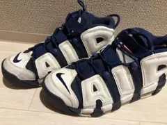 NIKE AIR MORE UPTEMPO ネイビー ホワイトのサムネイル