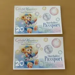 使用済み　東京ディズニーリゾートチケット　2枚セット