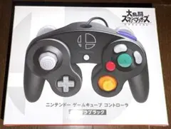 ニンテンドー ゲームキューブ コントローラー スマブラブラック
