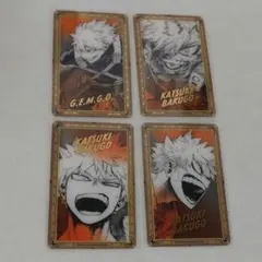 ヒロアカ　原画展　箔押しクリアカード　爆豪勝己　②