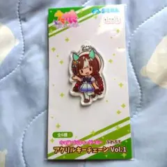新品未使用 ウマ娘 ふわぷち アクリルキーチェーン Vol.1 ホッコータルマエ