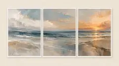 SUNSET SURF (モーガン・マッセン) 美品 WTW モーガンマッセン アクリルアート“SUNSET SURF”(A1) - メルカリ