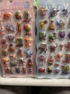 イタリアンブレインロッド　ボンボンドロップシール2枚セット　AIモンスター