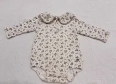 花柄ロンパース サイズ80 tete a teteカバーオール