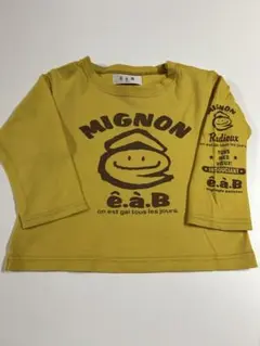 é.a.B マスタード Tシャツ