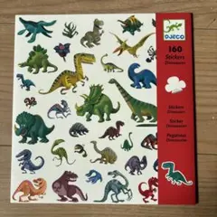 DJEC0 恐竜 ステッカー 160枚　シール