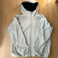 GUウィンドプルーフシェルパーカー light gray