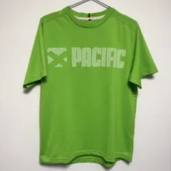 【状態】A PACIFIC パシフィック テニスウェア Tシャツ 黄緑Mサイズのサムネイル