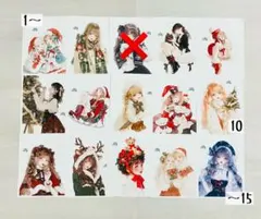 バラ売り可　cotton melody.様　人物ステッカー　1枚90円　⑤