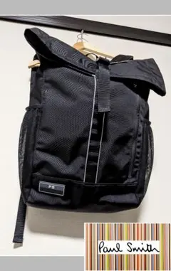 【PS Paul Smith】リュック/バックパック/無地/ナイロン/ロゴ/新品