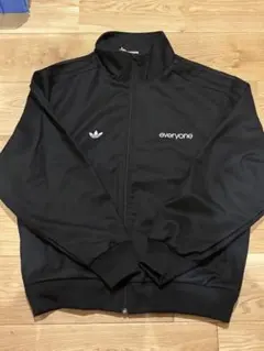 everyone x adidas TRACK TOP (BLACK) - メルカリ