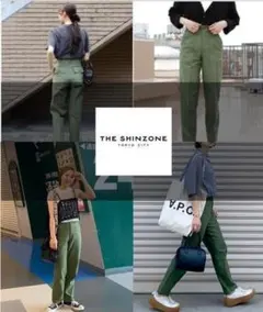●新品●THE SHINZONE #101 ベイカーパンツ●サイズ34のサムネイル