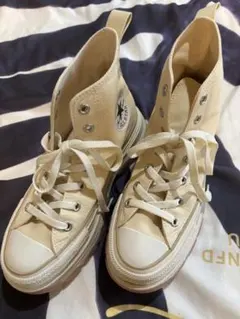 CONVERSE ALL STAR ハイカットスニーカー 24.5cm 厚底