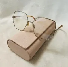 最終価格❗️Chloé オクタゴナルサングラス ゴールドのサムネイル