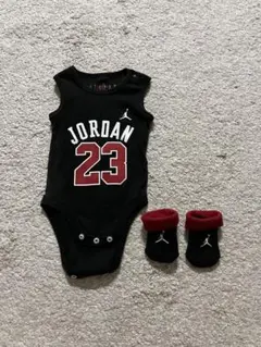 Jordan 23番ロンパースと靴下セット