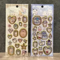 立体キラキラシール 3Dシール 動物