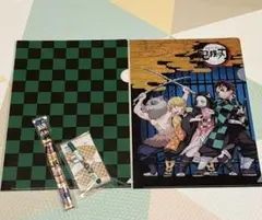 鬼滅の刃　クリアファイル　鉛筆　文房具セット