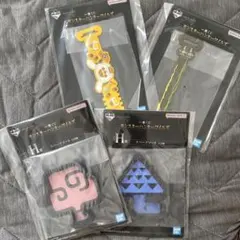 一番くじモンスターハンターワイルズH賞ラバーアソート4点