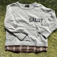 BeBe SALUT プリント トレーナー