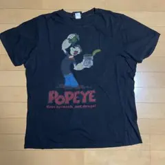 POPEYE ポパイ アニメ ほうれん草 Tシャツ 古着のサムネイル