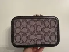 コーチ ショルダーバッグ ダークブラウン