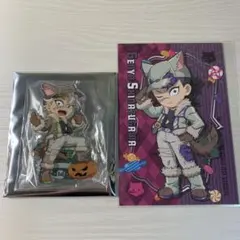 鬼滅の刃 ハロウィン 2025 不死川実弥 アクリルスタンド 玄弥 ポストカード