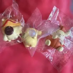 ポムポムプリン　画像3点　マイカラー　しゃぼん玉