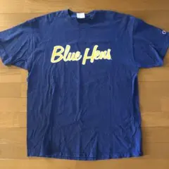 Champion Blue Hens Tシャツ X-LARGE ネイビー