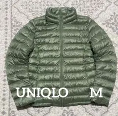 UNIQLO Mサイズ　オリーブグリーン　ダウンジャケット