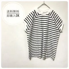 CLASSICAL ELFクラシカルエルフ】モックネックラグランボーダーTシャツ