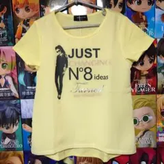 ☆COMMECA コムサ フォトガール 転写 チュニックT 新品110☆