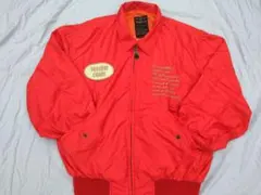 レア　Yellow Corn ジャケット　赤　LL