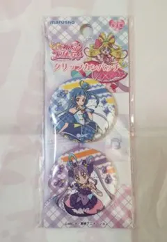 キミとアイドルプリキュア クリップカンバッチ ウインク&キュンキュン