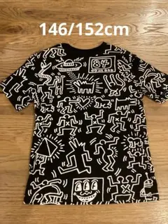 新品【146/152 12-14y】キースヘリング 半袖tシャツ キッズH&M